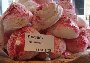 tempting raspberry meringue