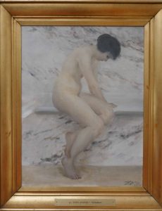 Zorn, Anders (1860 - 1920):Vid badkaret (1914)