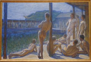 Jansson, Eugène (1862 -1915) Flottans badhus (1907)